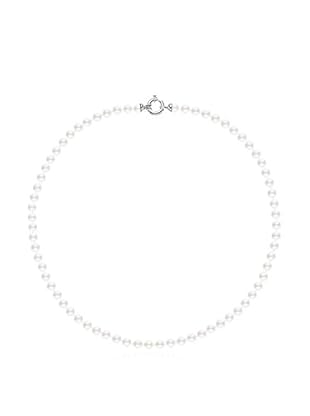 Pearl Addict Halskette rhodiniertes Silber 925