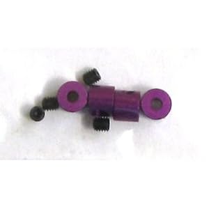 【クリックで詳細表示】2mm アルミリンケージストッパー パープル SGE-17P