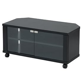 �R�P(YAMAZEN) �e���r�X�^���h �L���X�^�[�t(��80) CSTV-800C(BK) �u���b�N