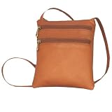  David King 3 Zip Cross Body Bag