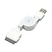 PLANEX iPod�E�A�C�t�H��USB�]���E�[�d�P�[�u�� �z���C�g (iPod nano/iPod touch/iPhone 3G/3GS/4/4s�Ή�) BN-IPOD2-CW