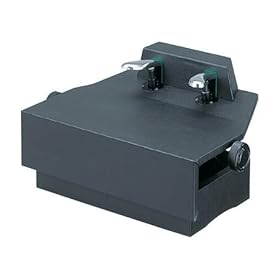 【クリックでお店のこの商品のページへ】ピアノ補助ペダル AX-100 ブラック