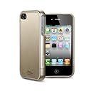 [iPhone 4S 対応]SGP アイフォン 4 / 4S ケース Linear カラーシリーズ 【 シャンパン ゴールド 】液晶保護シートセット for Apple iPhone 4 / 4S