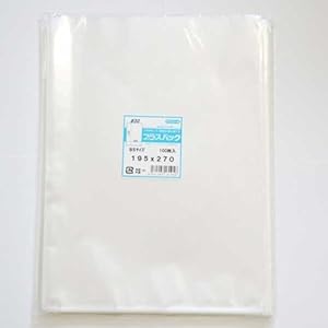 【クリックで詳細表示】OPP袋30μプラスパック 195x270 【B5】 【100枚】