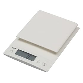 �y�p�����ɂ��֗���0.1g�P�ʂ̍����x / �ő�v��3kg�z TANITA �f�W�^���N�b�L���O�X�P�[�� �z���C�g KD-320-WH