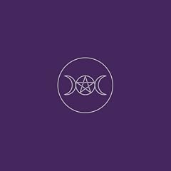 Pagan Circle Velvet Tarot Cloth