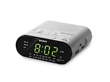  Sony ICF-C218 Automatic Time Set Clock Radio (White)