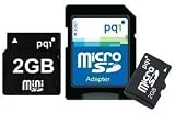 PQI microSD�J�[�h 2GB miniSD�ESD�A�_�v�^�[�t�u���X�^�[