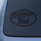  AMERICAN IDOL - Vinyl Car Decal Sticker #A1578 | Vinyl Color: Black