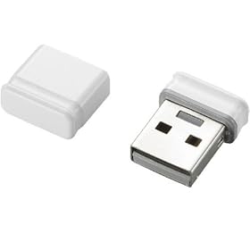 ELECOM �}�C�N���T�C�Y USB2.0�t���b�V�������� 2GB (�z���C�g) MF-SU202GWH