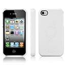 SGP iPhone4S/4 ケース レザーグリップ 【 INFINITY WHITE 】 液晶保護シートセット 本革 for iPhone 4 / 4S