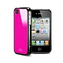 [iPhone4s対応]SGP アイフォン 4 / 4S ケース Linear カラーシリーズ 【 ホット・ピンク 】液晶保護シートセット for Apple iPhone 4 / 4S