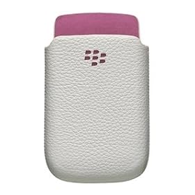 RIM ���� BlackBerry Torch 9800 Lether Pocket. No clip, White/Pink �u���b�N�x���[ �g�[�` 9800 ��p �|�P�b�g�^�C�v �{�v���U�[�P�[�X �z���C�g/�s���N HDW-31015-001