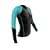 SKINS(�X�L���Y) SHE �����O�X���[�u�g�b�v BLACK/BLUE B11008005