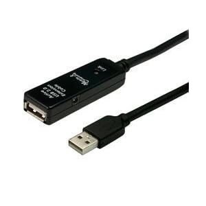 【クリックで詳細表示】ハイパーツールズ USB2.0アクティブ延長ケーブル 10m CBL-203B-10M