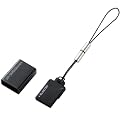 ELECOM ���������[�_���C�^/microSD�g��USB�A�_�v�^/�u���b�N MR-SMC02BK