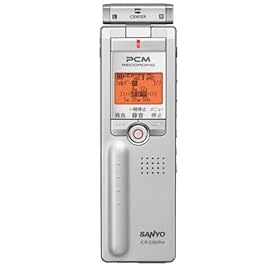 SANYO �f�W�^���{�C�X���R�[�_�[ �uDIPLY TALK�v (�V���o�[�E1GB) ICR-S280RM(S)