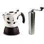 BIALETTI �J�v�`�[�m���[�J�[ ���b�J�E�G�N�X�v���X�ƃ|�[���b�N�X�R�[�q�[�~���̂����Z�b�g�y�������蕶���فz