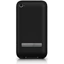 XtremeMac iPod touch 第4世代用 ケース(2つのハードプラスチックを結合して本体を保護するケース) ビュースタンド機能付き ブラック Microshield View IPT-MVW-13