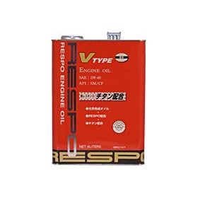 RESPO �G���W���I�C�� V TYPE 5w-40 4L�yREO-4LVT�z