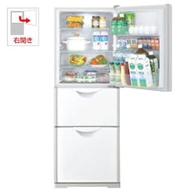 ���� 265L 3�h�A �m���t�����①�Ɂi�N���A�z���C�g�j�C���o�[�^�[���� SLIMCOMPACT R-27ZS-W