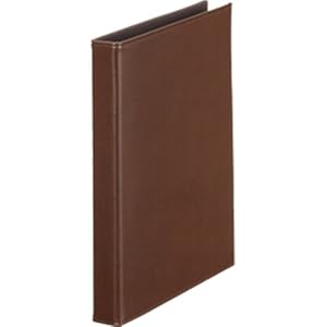 【クリックで詳細表示】キングジム レザフェス バインダー B5タテ型 26穴 茶