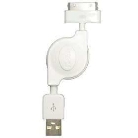 �v���e�b�N �v�b�V���[�����N iPod�EiPhone�pUSB�P�[�u�� PP-IWH �z���C�g �yiPod nano 5G/iPhone 3G,3GS,4�z