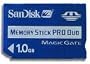 SanDisk Memory Stick PRO Duo 1GB SDMSPD-1024-J60