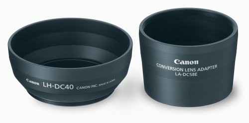  Canon LAH-DC20 Conversion Lens Adapter (LA-DC58E) and Hood (LH-DC40) Set for the S5 IS, S3 IS & S2 IS Digital Camera