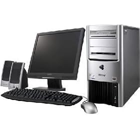 �y�W���[�V�����f���zGateway �uBTX�v�f�X�N�g�b�v�p�\�R�� 712JP + I/O�f�[�^ 17�^�t���f�B�X�v���C LCD-A173V-B