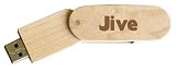  Engraved Wooden USB Flash Drive 8 GB - Engraved name Jive