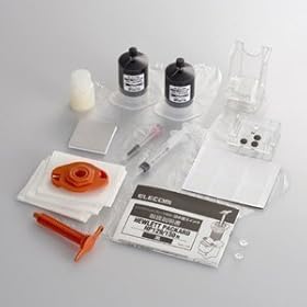 【クリックで詳細表示】エレコム HPインクジェットプリンタ専用詰め替えインク 1回使い切りタイプ(ブラック・顔料) THH-130： パソコン・周辺機器
