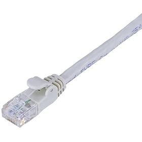 ELECOM �v���e�N�^�t��Gigabit�C�[�T�l�b�gLAN�P�[�u��(�D)10m LD-GP/LG10