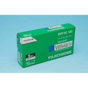 FUJIFILM ���o�[�T���t�B���� �t�W�N���[�� Velvia 50 �u���[�j�[ 12�� 5�{ 120 VELVIA50 EP 12EX 5