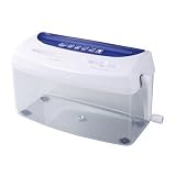SANWA SUPPLY �p�[�\�i���V�����b�_�[ PSD-11 (A4�Ή�, CD�Ή�, DVD�Ή�, �N���W�b�g�J�[�h�Ή�, �N���X�J�b�g, �e��3.3L, �J�b�g����1��)�T�����T�v���C�ɂ��