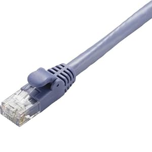 【クリックで詳細表示】ELECOM LANケーブル CAT6A スタンダード 15m ブルー LD-GPA/BU15