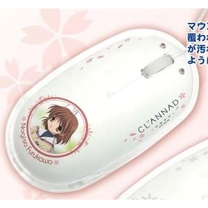 【クリックで詳細表示】CLANNAD -クラナド- USB光学マウス 古河渚 / 坂上智代