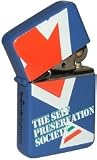  The Italian Job Self Preserve Lighter - Solid Blue Finish - 17500
