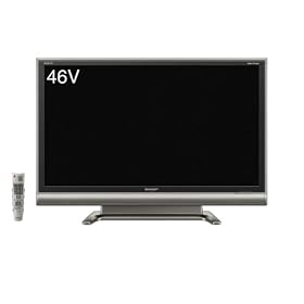 SHARP AQUOS 46V�^ �n��EBS�E110�xCS�f�W�^���t���n�C�r�W�����t���e���r LC-46GX3W