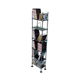  Atlantic Translucence 150 CD/85 DVD 6-Tier Media Rack