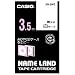 CASIO  �J�V�I �l�[�������h�e�[�v XR-3WE ���x�����C�^�[�p�J�Z�b�g