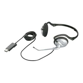 iBUFFALO �w�b�h�Z�b�g ���� �l�b�N�o���h�� USB�ڑ� �V���o�[ BSHSUN01SV