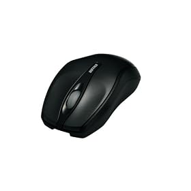 iBUFFALO ���w�������}�E�X 2.4GHz �����^���V�[�o�[ �u���b�N BSMOW08BK