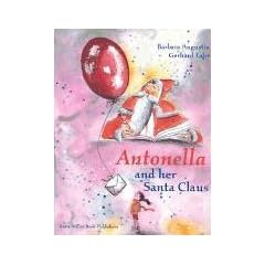 Antonella and Her Santa Claus
