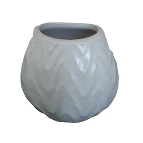 �v�q�ā@�{�����s��@���|�M�G�r�@�����ԕr�@White vase with wave pattern
