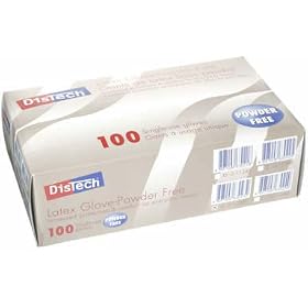 �f�B�X�e�b�N ���e�b�N�X�O���[�u �p�E�_�[�t���[100�� M D-1124C