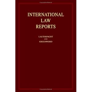【クリックで詳細表示】International Law Reports [ハードカバー]