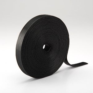 【クリックで詳細表示】ケーブルタイ 面ファスナー ブラック 9.1m 200-CA001BK