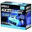 KEIAN LITEON ����Blu-ray ROM�h���C�u S-ATA �u���b�N���{��BOX IHOS104-27