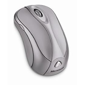 �}�C�N���\�t�g ���C�����X ���[�U�[ �}�E�X Wireless Notebook Laser Mouse 6000 ���[�����C�g �V���o�[ B5W-00003